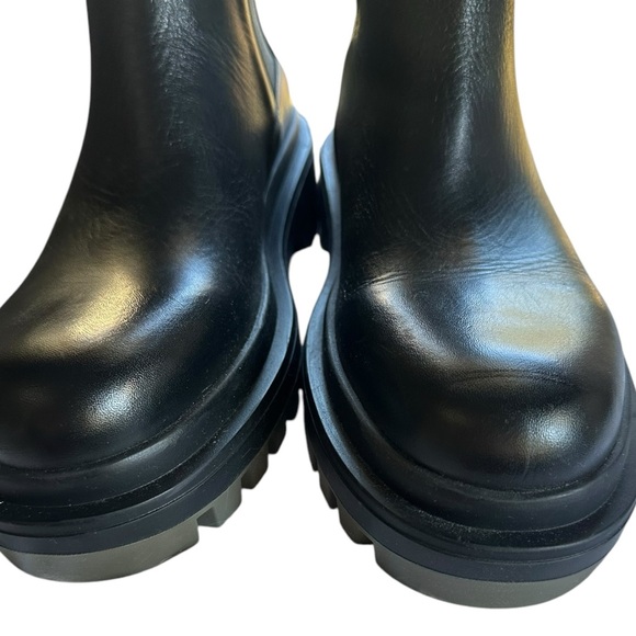 Zara Chunky Boots Black Size 40 - Picture 6 of 8